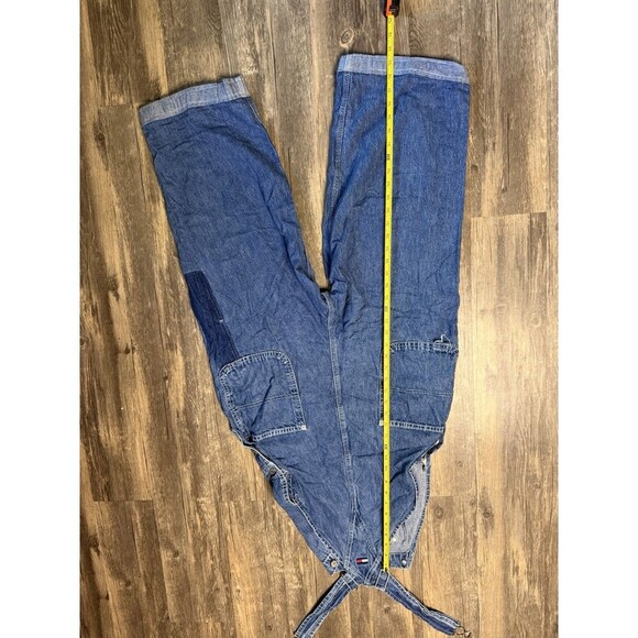 Vintage Tommy Hilfiger 90’s Vtg Jean Denim Overalls- Please Read - Picture 9 of 12